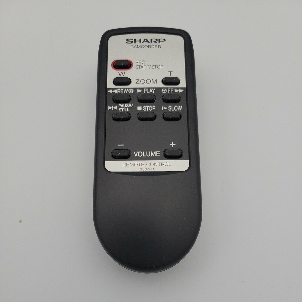 SHARP Remote G0074TA CAMCORDER G0074TA Remote Control Controller